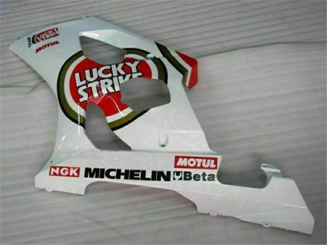 Carroçaria Moto Suzuki GSXR 1000 K3 2003-2004 - Vermelho Branco Carroçaria Moto Suzuki GSXR 1000 K3 2003-2004 - Vermelho Branco
