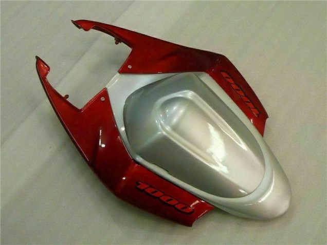Moto Plásticos Suzuki GSXR 1000 K5 2005-2006 - Vermelho Branco Moto Plásticos Suzuki GSXR 1000 K5 2005-2006 - Vermelho Branco