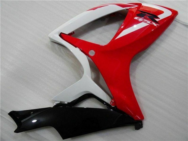 Injeção Kits Carenagem Moto Suzuki GSXR 600 / 750 K6 2006-2007 - Vermelho Branco