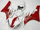 Abs Kits Completos Carenagem Moto Yamaha R6 2006-2007 - Vermelho Branco Abs Kits Completos Carenagem Moto Yamaha R6 2006-2007 - Vermelho Branco