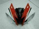 Abs Moto Plástico Yamaha R6 2006-2007 - Vermelho Branco Abs Moto Plástico Yamaha R6 2006-2007 - Vermelho Branco