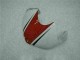 Abs Moto Plástico Yamaha R6 2006-2007 - Vermelho Branco Abs Moto Plástico Yamaha R6 2006-2007 - Vermelho Branco