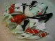 Abs Moto Plásticos Yamaha R6 2006-2007 - Vermelho Branco Abs Moto Plásticos Yamaha R6 2006-2007 - Vermelho Branco
