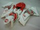 Abs Moto Plástico Suzuki GSXR 1000 K7 2007-2008 - Vermelho Branco Abs Moto Plástico Suzuki GSXR 1000 K7 2007-2008 - Vermelho Branco