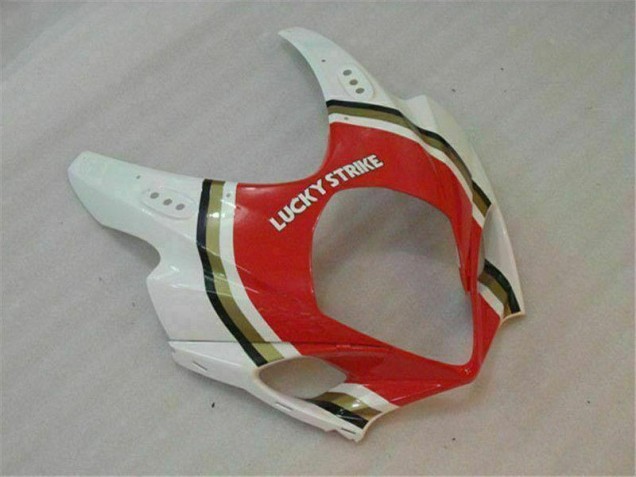 Abs Moto Plástico Suzuki GSXR 1000 K7 2007-2008 - Vermelho Branco Abs Moto Plástico Suzuki GSXR 1000 K7 2007-2008 - Vermelho Branco