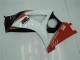 Abs Moto Plásticos Suzuki GSXR 1000 K7 2007-2008 - Vermelho Branco Abs Moto Plásticos Suzuki GSXR 1000 K7 2007-2008 - Vermelho Branco