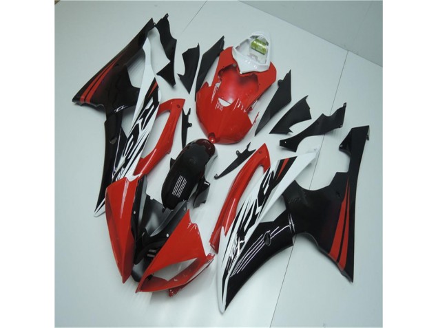 Abs Kits Completos Carenagem Moto Yamaha R6 2008-2016 - Vermelho Branco Abs Kits Completos Carenagem Moto Yamaha R6 2008-2016 - Vermelho Branco