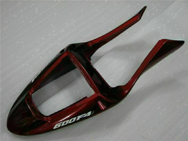 Abs Kits Completos Carenagem Moto Honda CBR 600 F4i 2001-2003 - Vermelho Prata