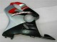 Abs Carenagem Moto Honda CBR 600 F4i 2004-2007 - Vermelho Prata Abs Carenagem Moto Honda CBR 600 F4i 2004-2007 - Vermelho Prata