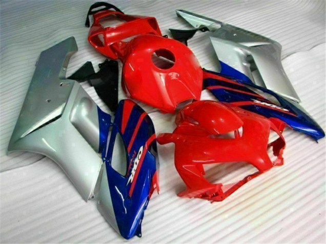 Carenagem Moto Honda CBR 1000RR 2004-2005 - Vermelho Prata Azul Carenagem Moto Honda CBR 1000RR 2004-2005 - Vermelho Prata Azul