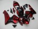 Abs Motocicleta Plásticos Honda CBR 600RR 2003-2004 - Vermelho Preto Abs Motocicleta Plásticos Honda CBR 600RR 2003-2004 - Vermelho Preto