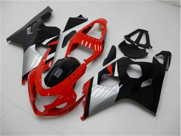 Carenagem Moto Suzuki GSXR 600 / 750 K4 2004-2005 - Vermelho Preto Carenagem Moto Suzuki GSXR 600 / 750 K4 2004-2005 - Vermelho Preto