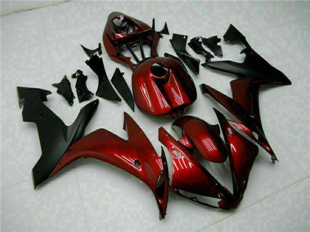 Carroçaria Moto Yamaha R1 2004-2006 - Vermelho Preto