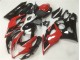 Abs Moto Plásticos Suzuki GSXR 1000 K5 2005-2006 - Vermelho Preto Abs Moto Plásticos Suzuki GSXR 1000 K5 2005-2006 - Vermelho Preto