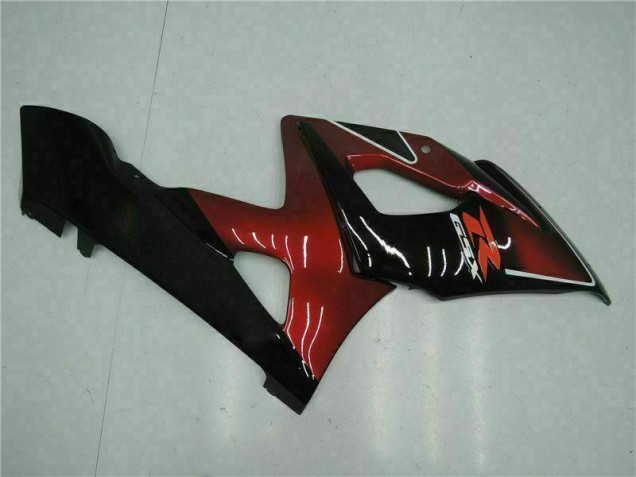 Kit Completo Carenagem Moto Suzuki GSXR 1000 K5 2005-2006 - Vermelho Preto Kit Completo Carenagem Moto Suzuki GSXR 1000 K5 2005-2006 - Vermelho Preto