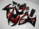 Injeção Kit Carenagem Suzuki GSXR 600 / 750 K6 2006-2007 - Vermelho Preto Injeção Kit Carenagem Suzuki GSXR 600 / 750 K6 2006-2007 - Vermelho Preto