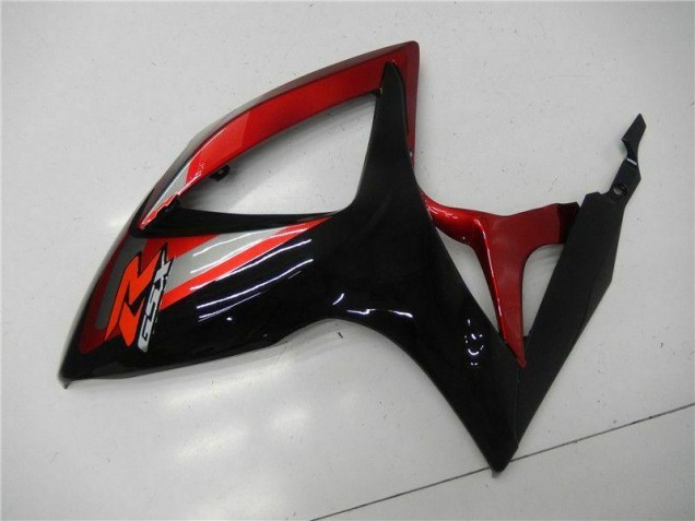 Injeção Kit Carenagem Suzuki GSXR 600 / 750 K6 2006-2007 - Vermelho Preto Injeção Kit Carenagem Suzuki GSXR 600 / 750 K6 2006-2007 - Vermelho Preto