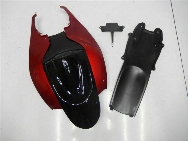 Injeção Kit Carenagem Suzuki GSXR 600 / 750 K6 2006-2007 - Vermelho Preto Injeção Kit Carenagem Suzuki GSXR 600 / 750 K6 2006-2007 - Vermelho Preto