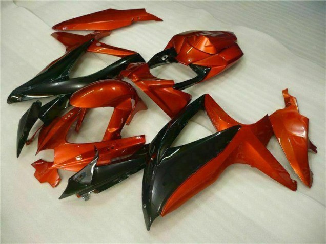 Abs Moto Plástico Suzuki GSXR 600 / 750 K8 2008-2010 - Vermelho Preto Abs Moto Plástico Suzuki GSXR 600 / 750 K8 2008-2010 - Vermelho Preto