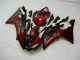 Abs Moto Plásticos Yamaha R6 2008-2016 - Vermelho Preto Abs Moto Plásticos Yamaha R6 2008-2016 - Vermelho Preto