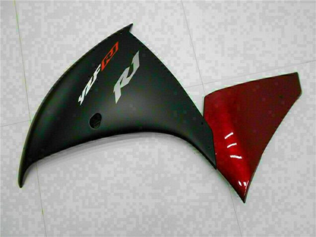 Abs Moto Plásticos Yamaha R1 2009-2011 - Vermelho Preto Abs Moto Plásticos Yamaha R1 2009-2011 - Vermelho Preto