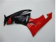 Carenagem Moto Kawasaki ZX6R 2009-2012 - Vermelho Preto