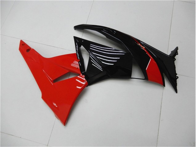 Carenagem Moto Kawasaki ZX6R 2009-2012 - Vermelho Preto
