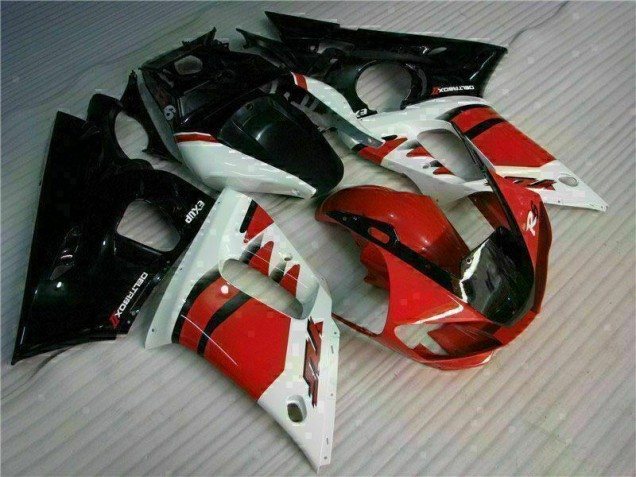 Abs Kit Carenagem & Plásticos Moto Yamaha R6 1998-2002 - Vermelho Preto Abs Kit Carenagem & Plásticos Moto Yamaha R6 1998-2002 - Vermelho Preto
