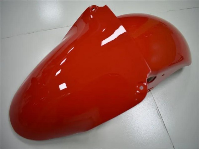 Carenagem Moto Kawasaki ZX6R 2000-2002 - Vermelho Preto Branco Carenagem Moto Kawasaki ZX6R 2000-2002 - Vermelho Preto Branco