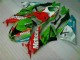Carenagem Moto Kawasaki ZX6R 2009-2012 - Vermelho Verde Motocard Carenagem Moto Kawasaki ZX6R 2009-2012 - Vermelho Verde Motocard