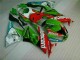 Carenagem Moto Kawasaki ZX6R 2009-2012 - Vermelho Verde Motocard Carenagem Moto Kawasaki ZX6R 2009-2012 - Vermelho Verde Motocard